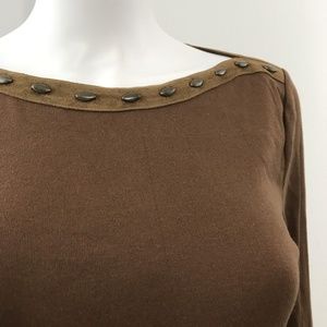 Lauren Ralph Lauren Women's Size M Brown Dress